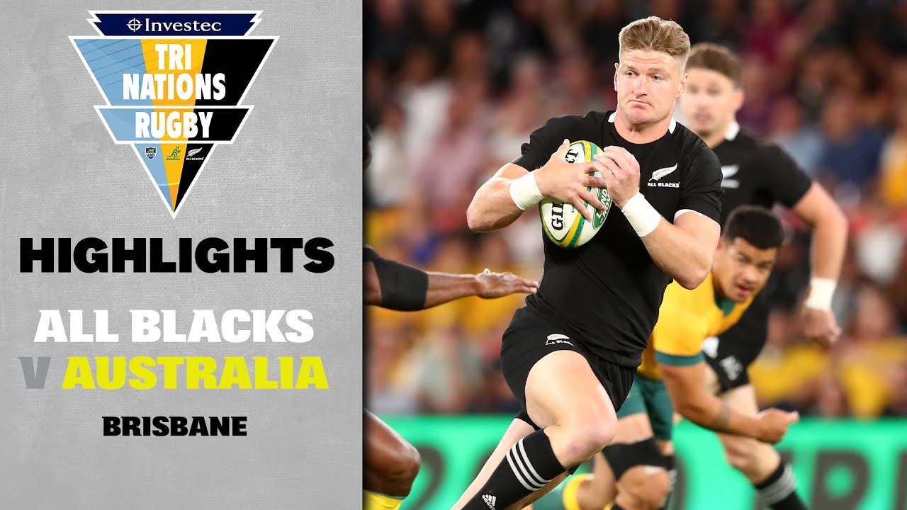 Video Highlights: Rugby Championship Game 2 – Australia v New Zealand